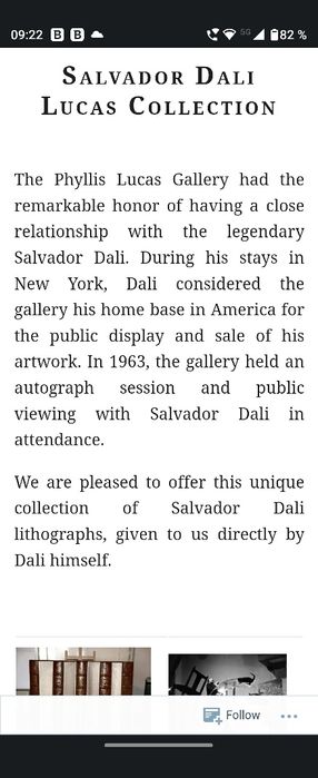 SALVADOR DALI  "Fire ! Fire ! Fire !" ,  I/L ,  1971  , litografie