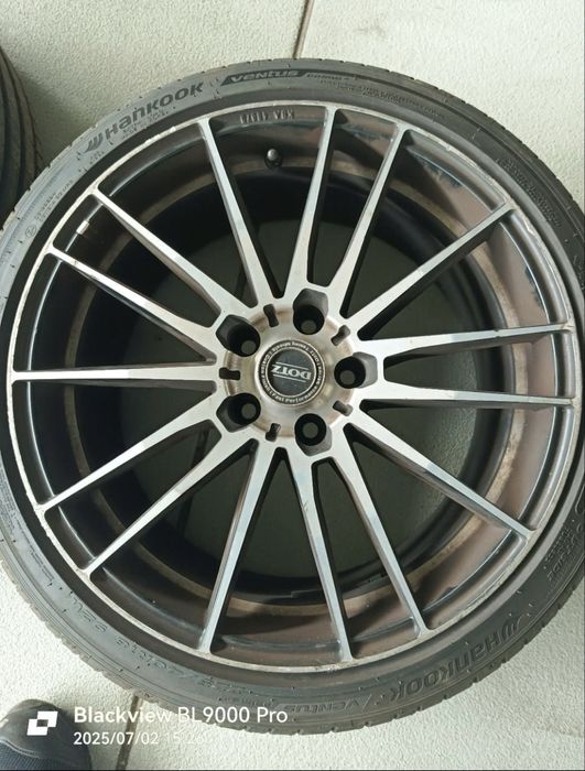 Jante DOTZ Fast15 R18  5x108 ET 45/ anvelope hankook ventus prime