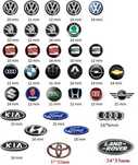 Sigle / embleme cheie auto VW Skoda BMW Hyundai ….