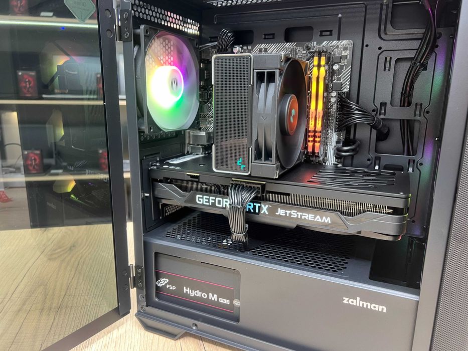 Игровой системный блок Zalman M4 - Ryzen 5-5600/16GB/512GB/RTX3070-8GB