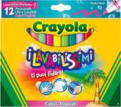 CRAYOLA  Миещи се  маркери, макси връх разнообразни тропически цветове