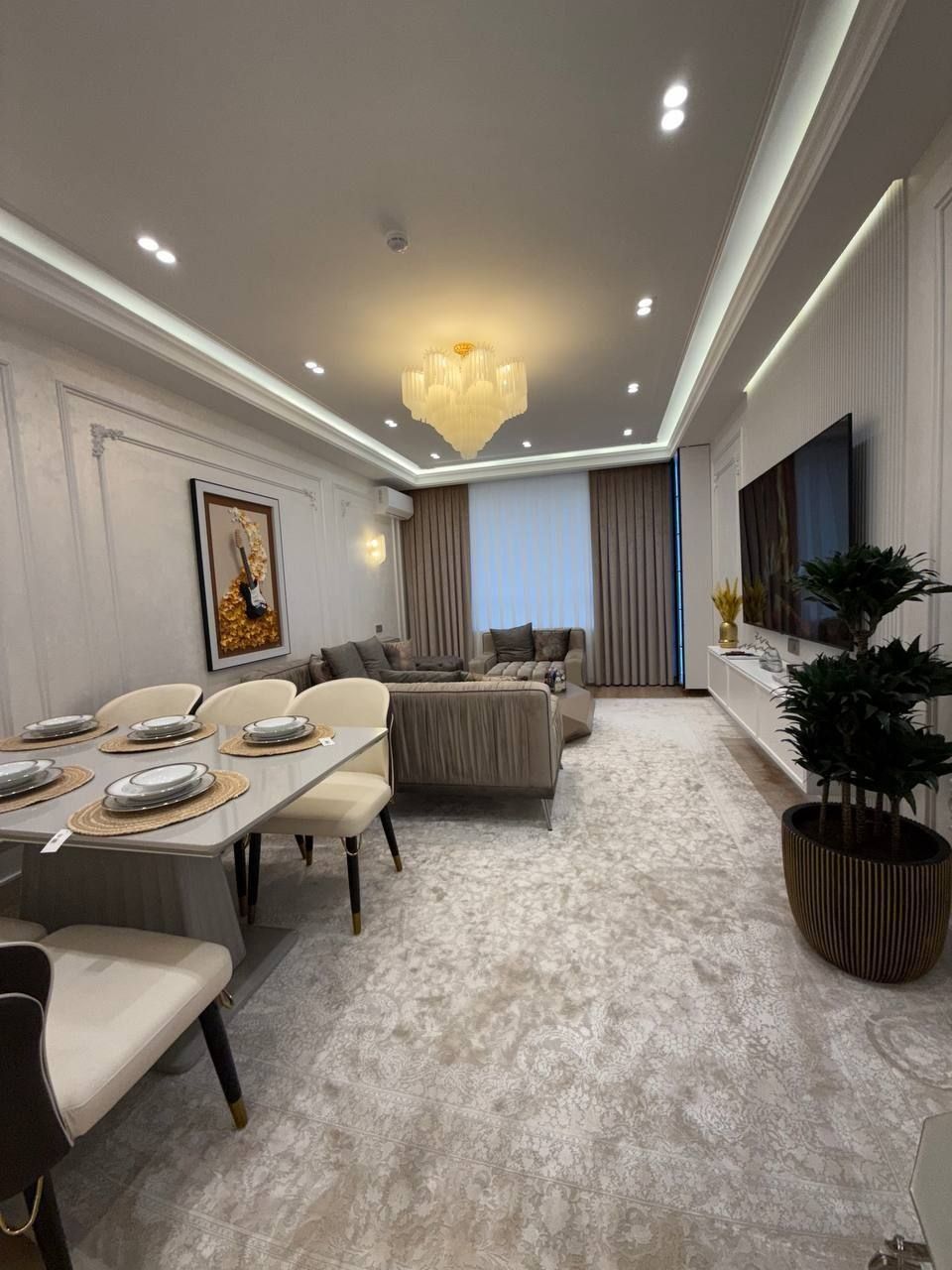 Продается 4х ком квартира, ЖК NRG Park, ор-р: парк Г.Гуляма, 130 м²