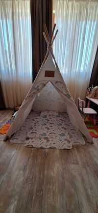 детска палатка на еднорози за момиче