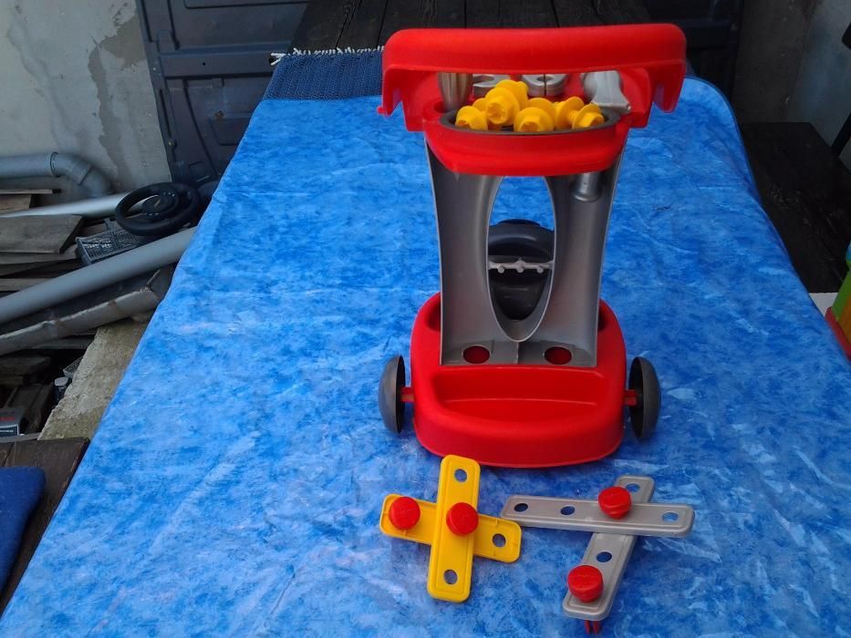 **Ecoiffier Mecanique Set Bricolaj | jucarie copii | 18 accesorii