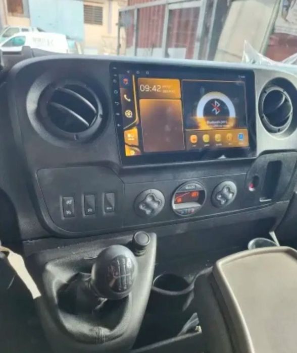Navigatie Android Renault Master Opel Movano Waze YouTube GPS BT