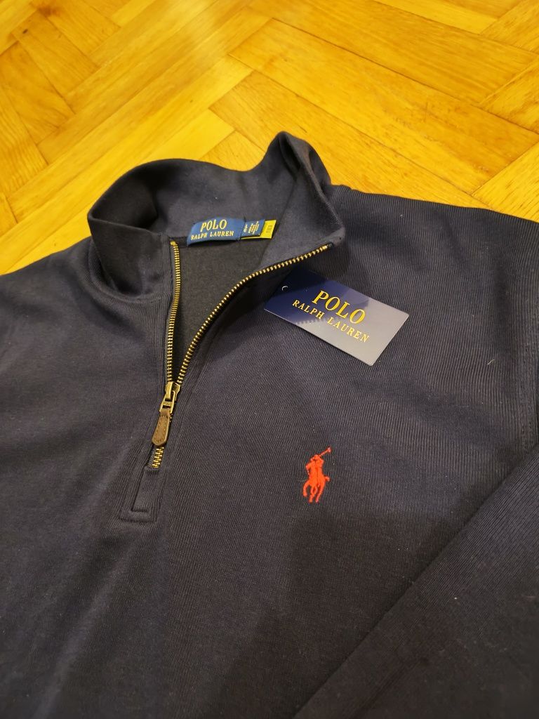 Bluza de molton Half-zip Polo Ralph Lauren (2 culori disponibile)