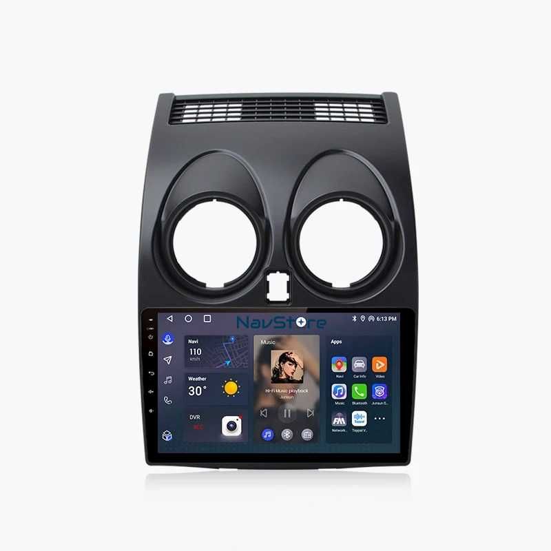 Navigatie Android Dedicata Nissan Qashqai J10 (2007-2013), BT, Carplay