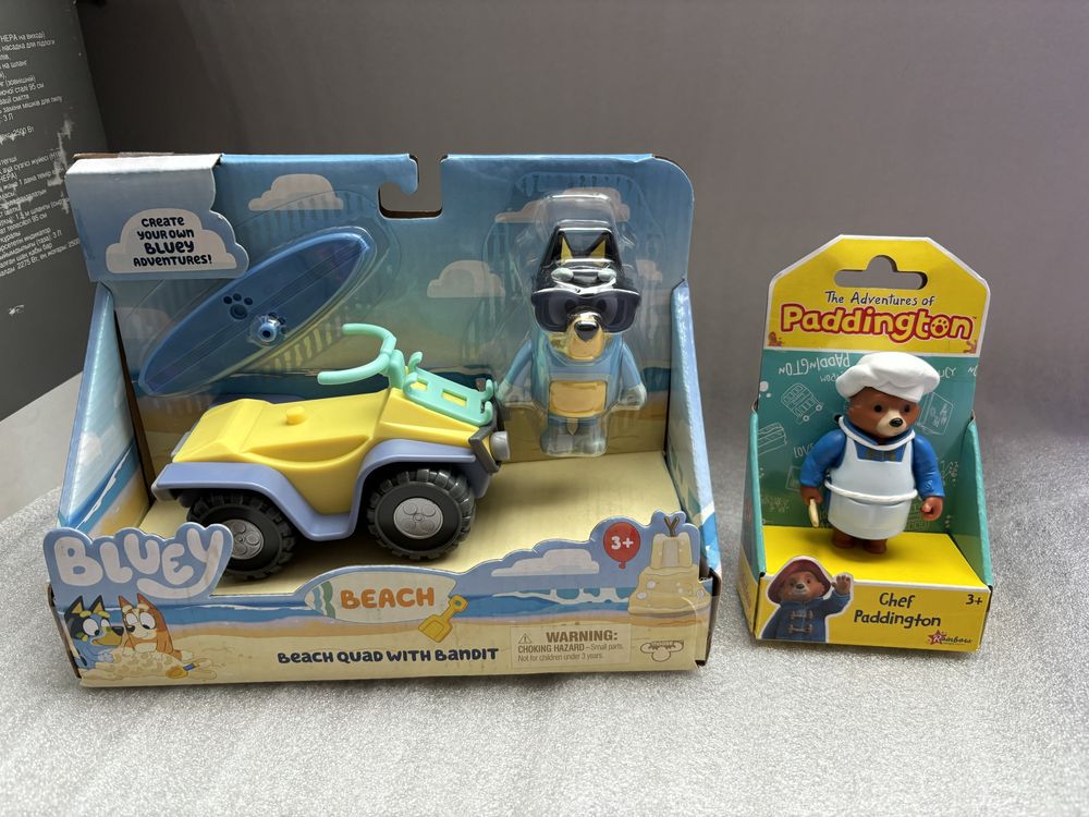 Фигурки за игра - Bluey и Падингтън