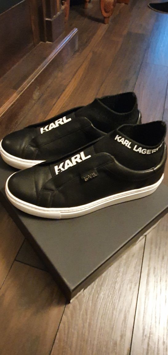 Adidasi originali Karl Lagerfeld - piele naturala, marime 39