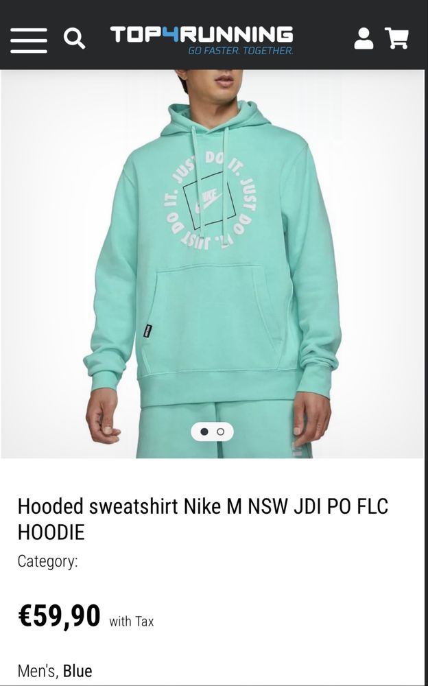 Суичър Nike just do it