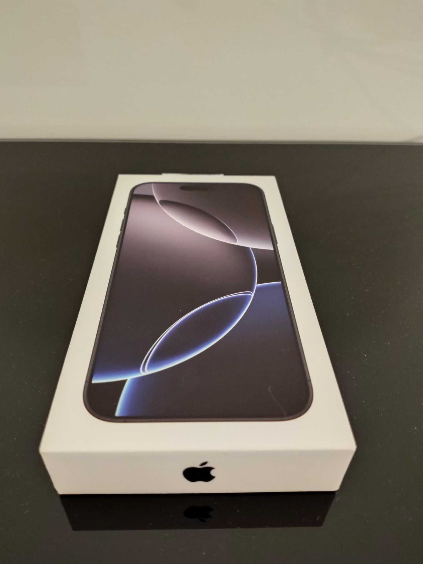 iPhone 16 Pro Max 512 GB Black Titan. Чисто нов, неактивиран, гаранция