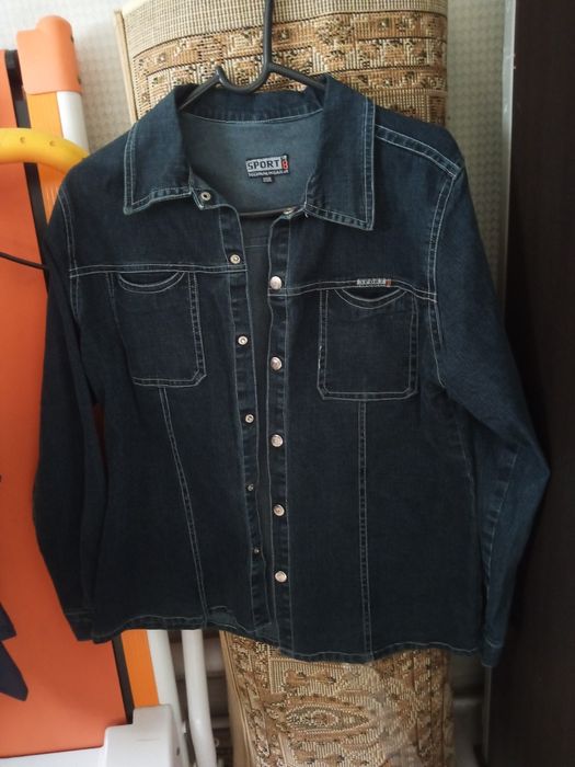 Джинсовая женская р.52-54.