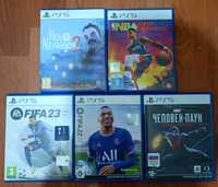 NBA23 ps5 FIFA23 ps5 Hello neighbor 2 ps5