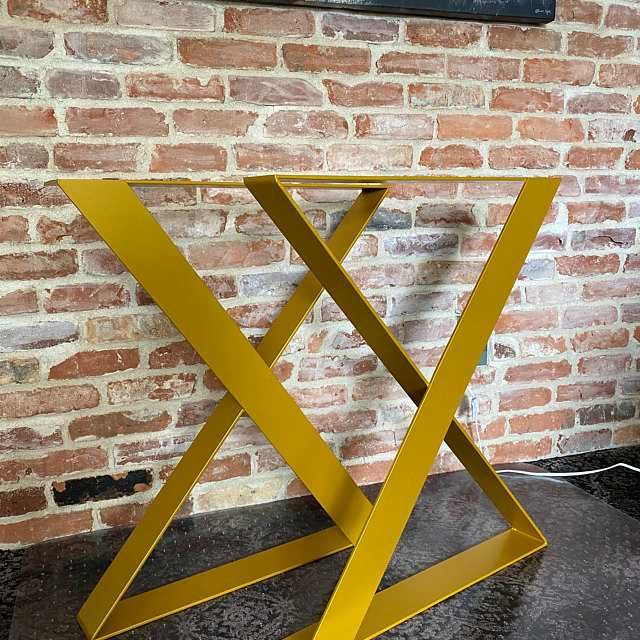 Метални крака за бюро, трапезна маса, Цената е за 1бр.