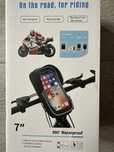 Suport telefon impermeabil bicicleta/moticicleta 7”