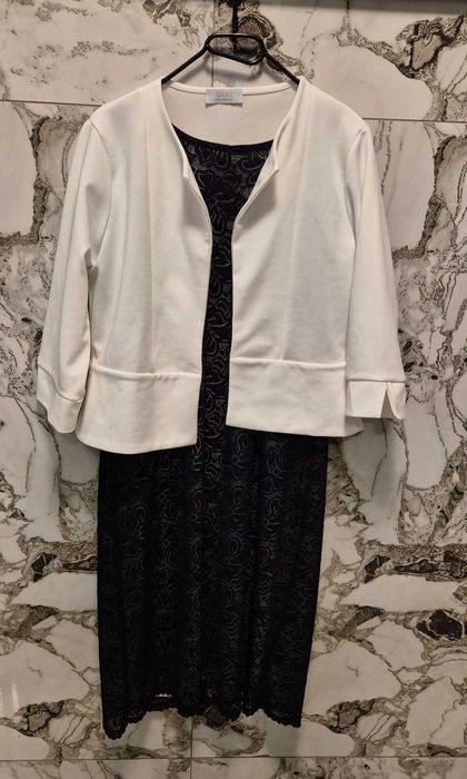 Rochie albastra eleganta marimea 44