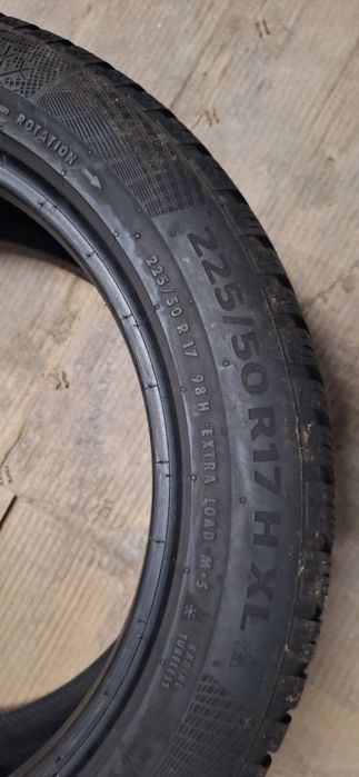 2 бр зимни гуми 225 50 17 Continental wintercontact ts 860