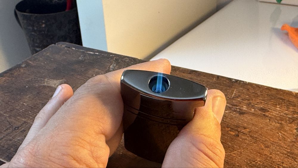 Bricheta ST Dupont de colectie maxijet gri in stare buna