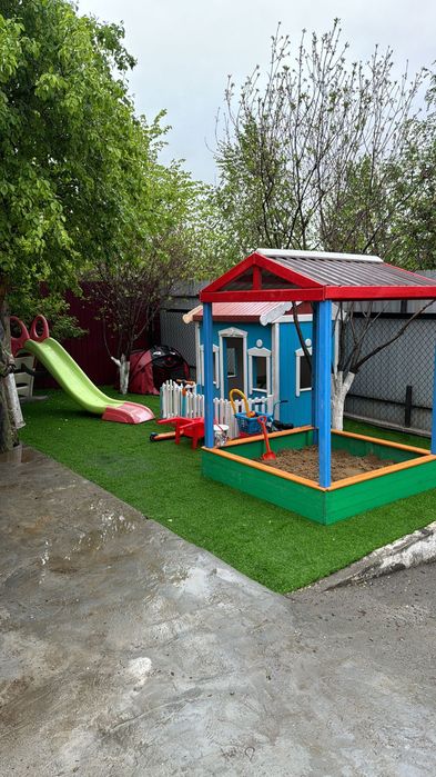 Детские домики из дерева