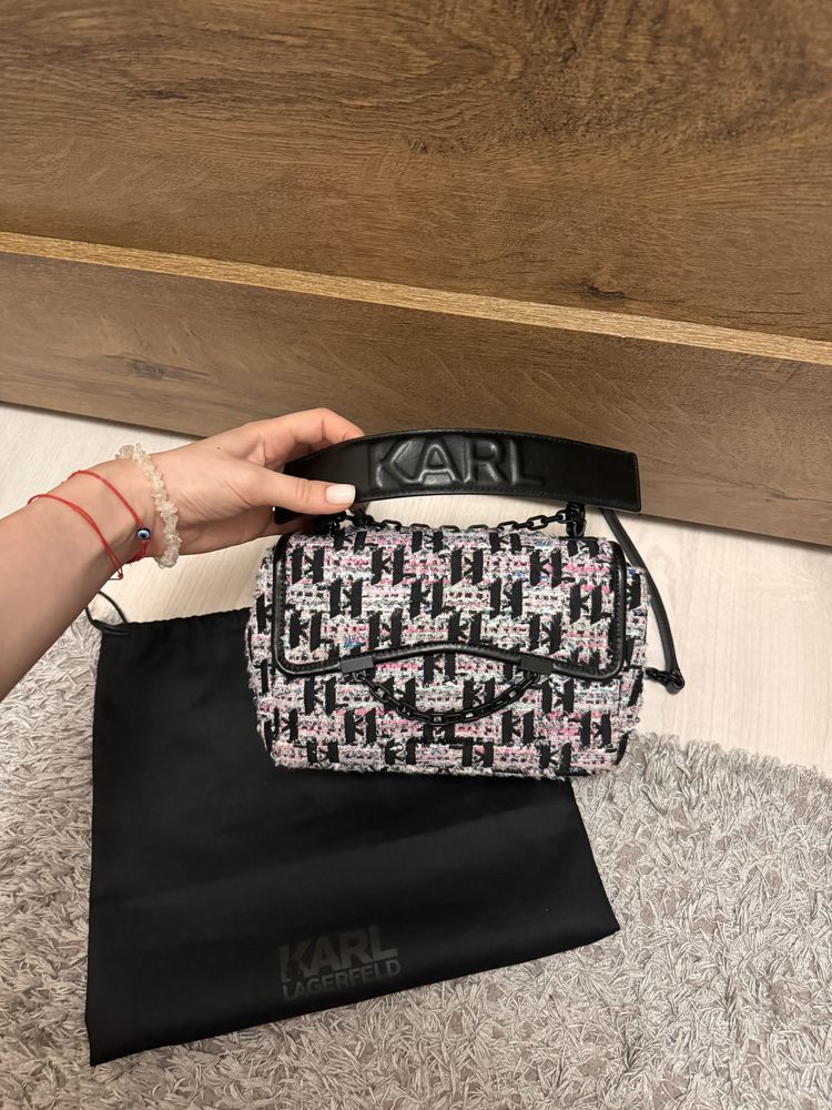Оригинална дамска чанта Karl Lagerfeld