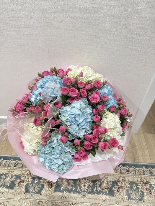 Большой букет, свежий бугын келген 18к