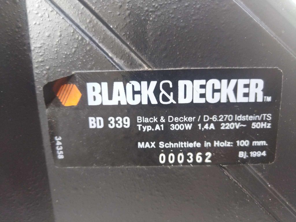 Настолен банциг BLACК DECKER
Мощност: 300W  1.4А  / 230V
Максималем ср