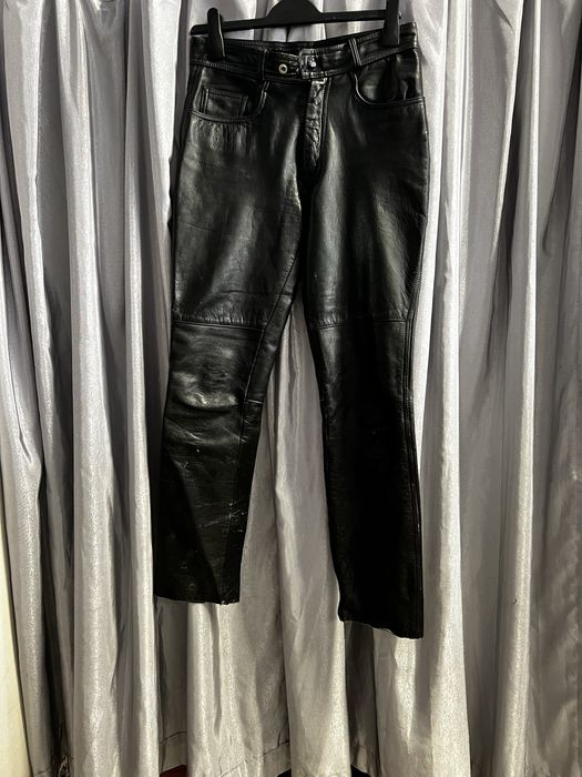 Pantaloni moto piele mar 46 Moto dress