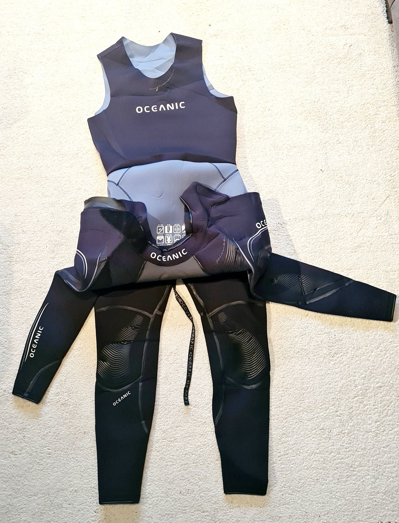 Oceanic Pioneer Scuba Diving Wetsuit, Barbati, XL marime 54