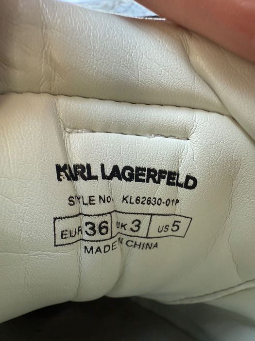 Оригинални кецове Karl Lagerfeld с кутия