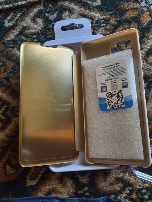 Clear view/огледален калъф за самсунг с10 лайт/samsung s10 lite