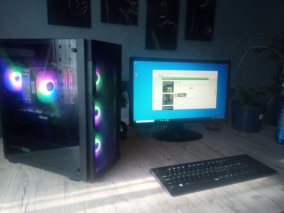 Ocazie Unica! PC Gaming / Editare Video + Monitor Led 24'. Doar 800lei