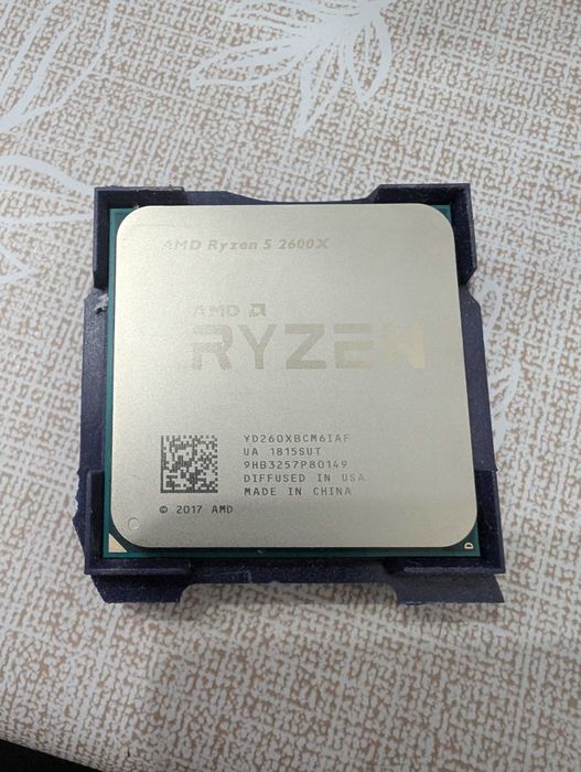 CPU Ryzen 5 2600x