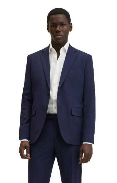 Sacou blazer slim 46 S premium Atelier Torino lana super 100's moale