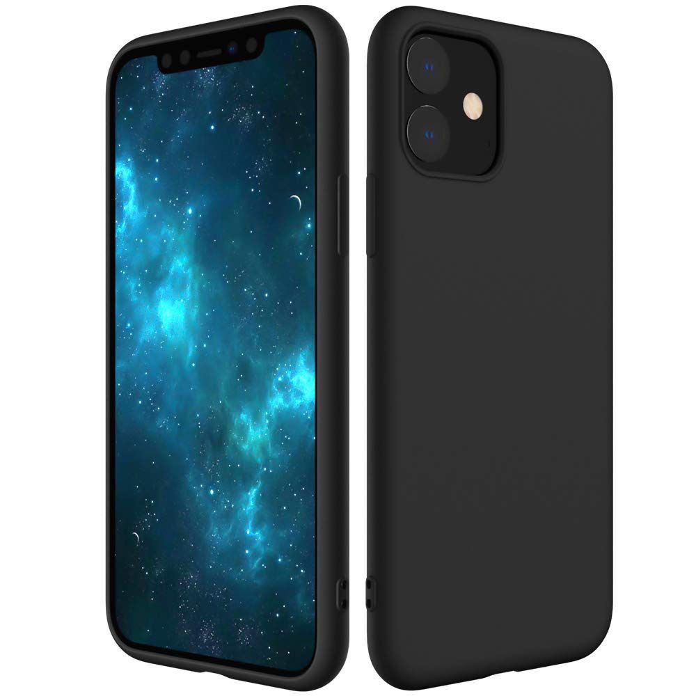 Husa Silicon Soft Case Slim 0,33 Interior Catifea Iphone 11 11 Pro Max