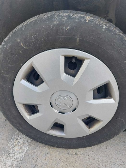 Set 4 Jante Originale  5x112 Skoda R15 195/65/R15 - Tabla