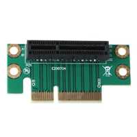 PCI-Express 4X Riser Card 90-Degree Left-Angle Adapter Card 1U