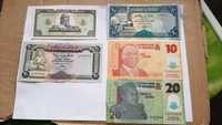 Lot 5 bancnote Haiti-Yemen-Nigeria
