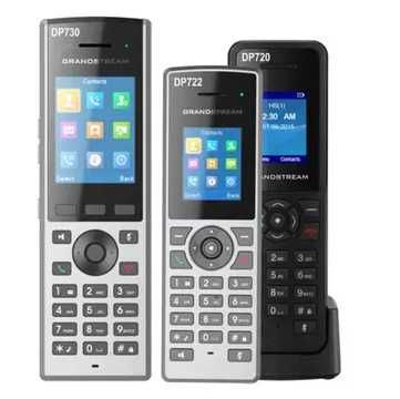 Grandstream DP720 — Беспроводной IP-DECT телефон для офиса, склада