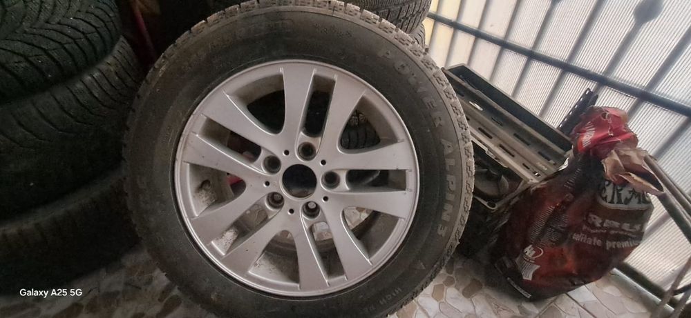 Jante BMW R16 cu cauciucuri de iarna noi