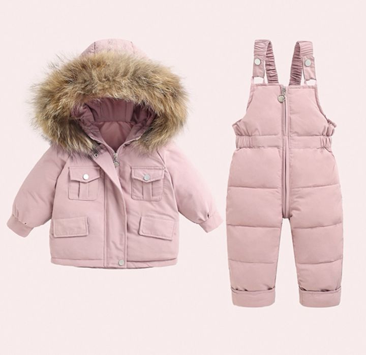 Детские пуховые комбинещоны