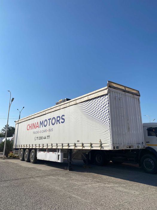 30 tonnalik yuk ko'taruvchi tentovka priseplar  5000 $ chegirmada