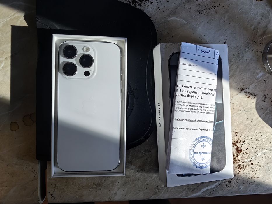 Iphone 16 pro 128gb белый esim