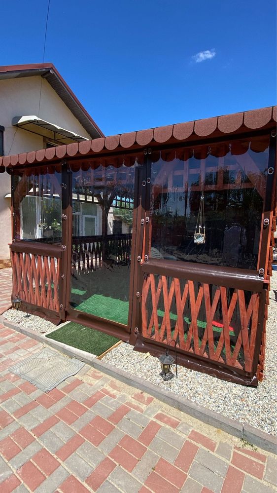 Folie PVC pentru inchis terase/foisoare/balcoane