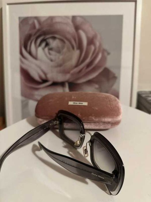 Ochelari de soare Miu Miu glitter sunglasses