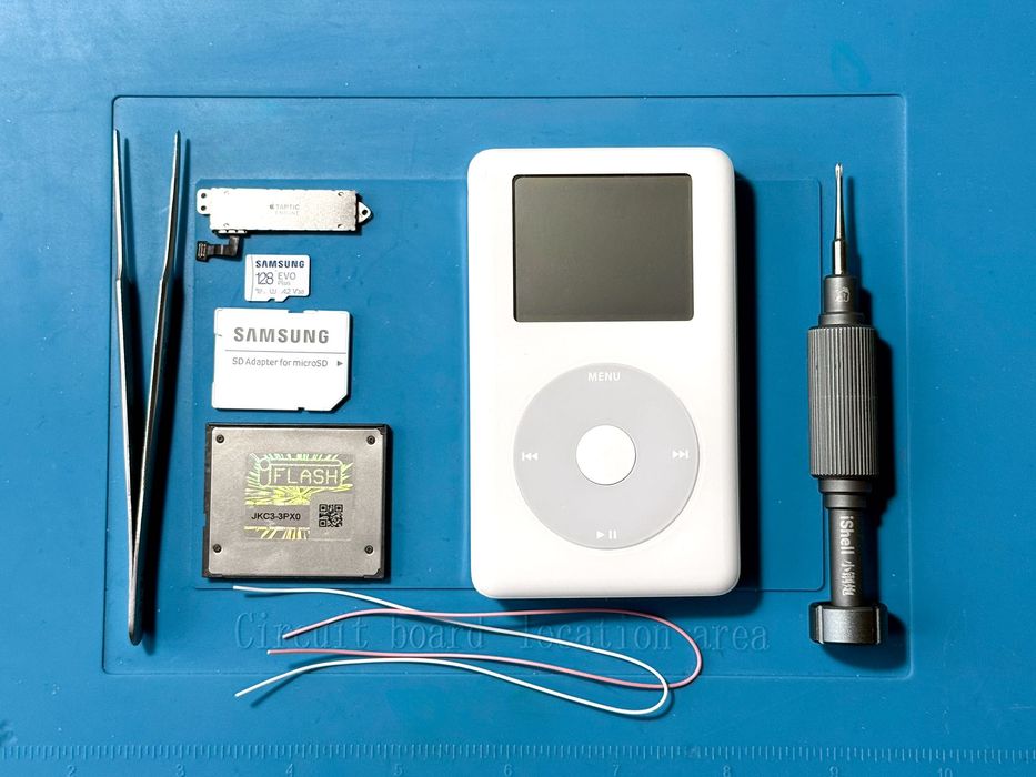 Custom iPod Classic 4th gen 128GB Ssd