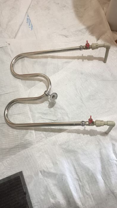 Водяной змеевик в ванную