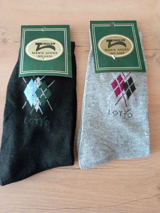 Мъжки чорапи - памук+ликра