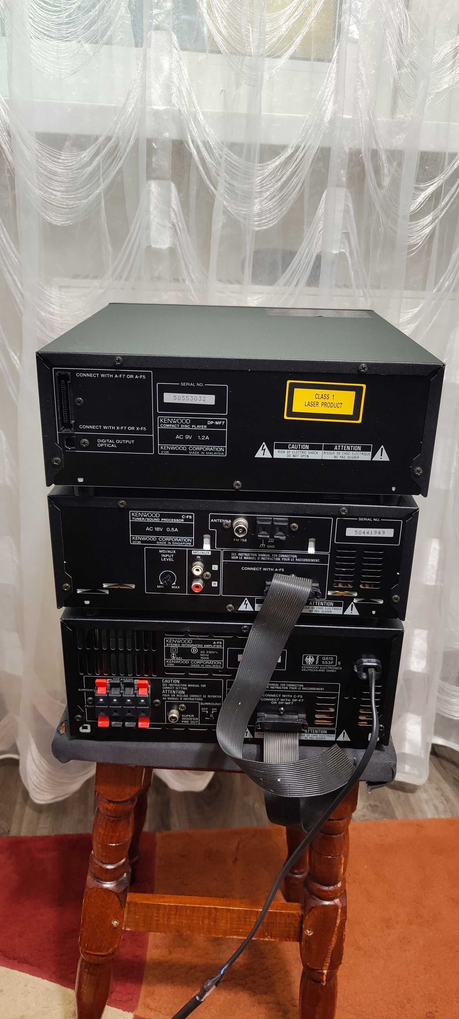 Amplificator Kenwood A-F5 Tuner / Procesor Kenwood C-F5 Linie Audio