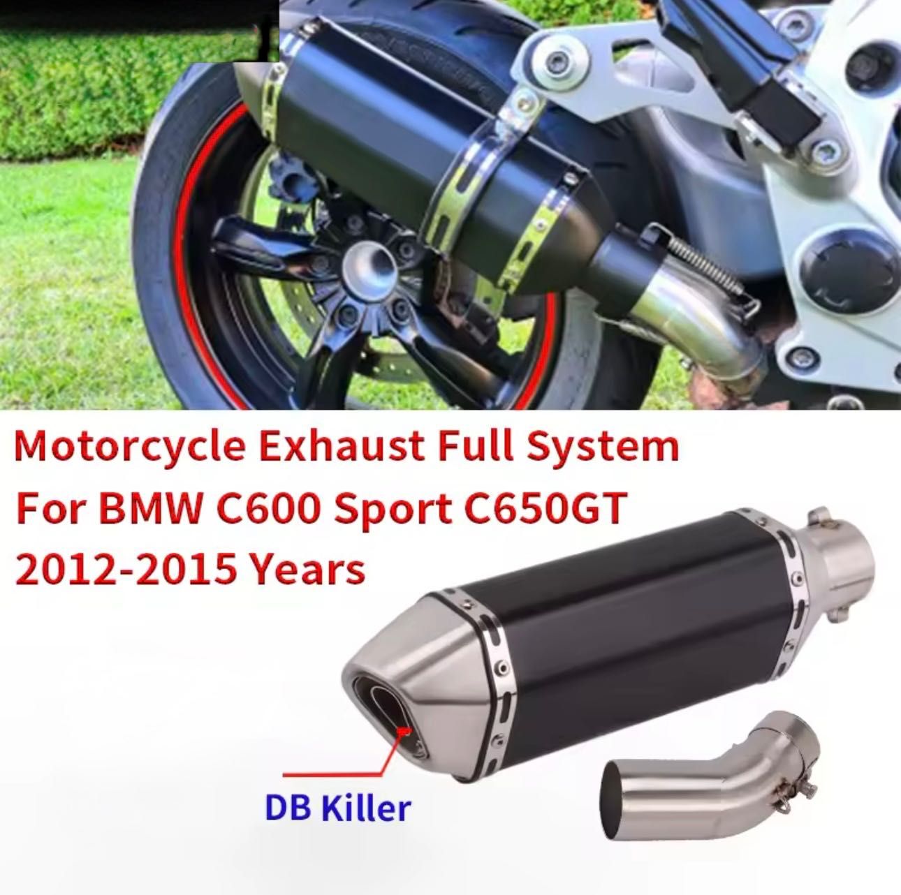 Ауспух BMW C600 Sport, C650 GT FireTorch