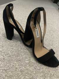 Sandale negre piele